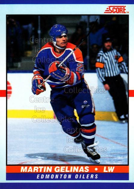 1990-91 Score Young Superstars #21 Martin Gelinas