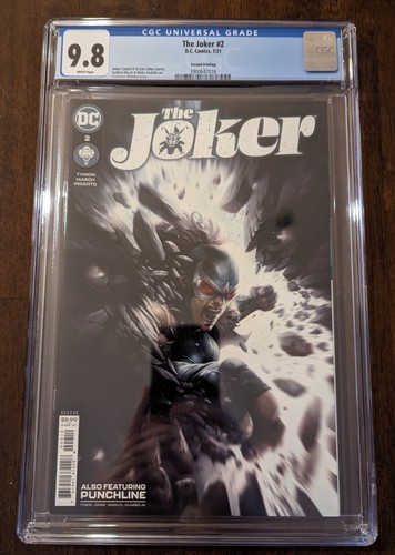 THE JOKER #2 2nd Print CGC 9.8 1st APP VENGEANCE (DAUGHTER OF BANE) DC TYNION