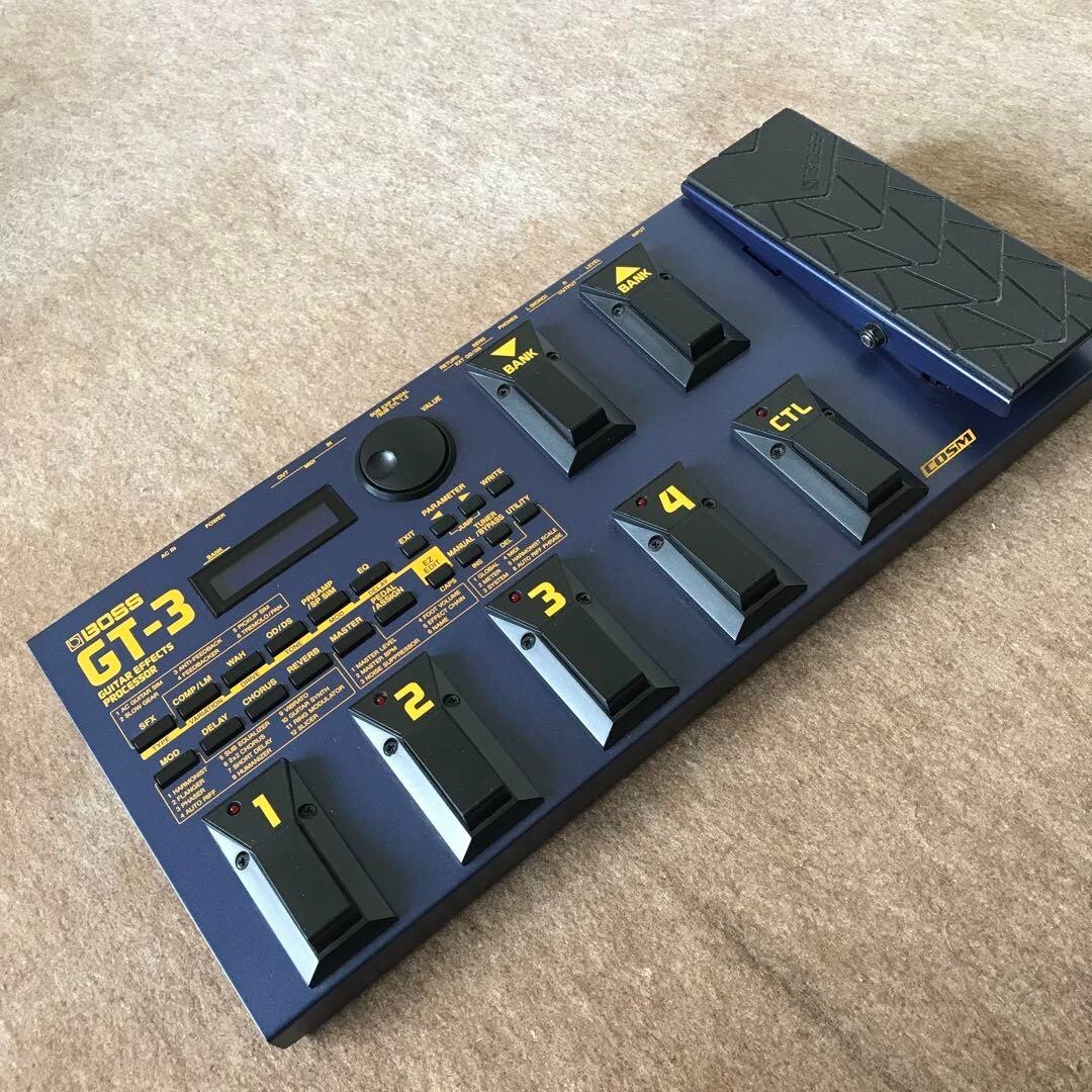 ギター BOSS  GT-3 BOSS GT-8 Guitar Effects Processor with adapter from JAPAN