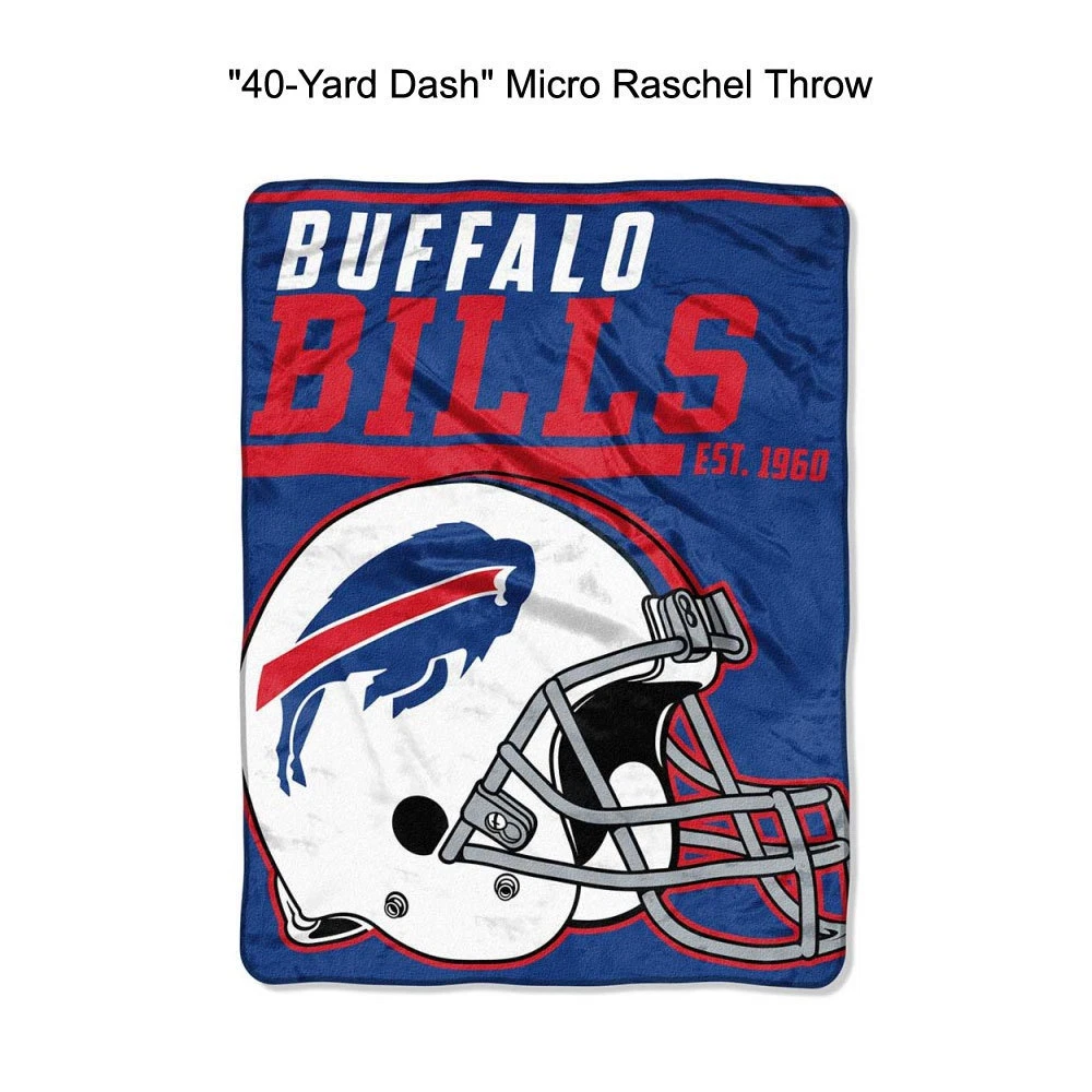 Pick Your Team Dash Micro Raschel Throw Blanket