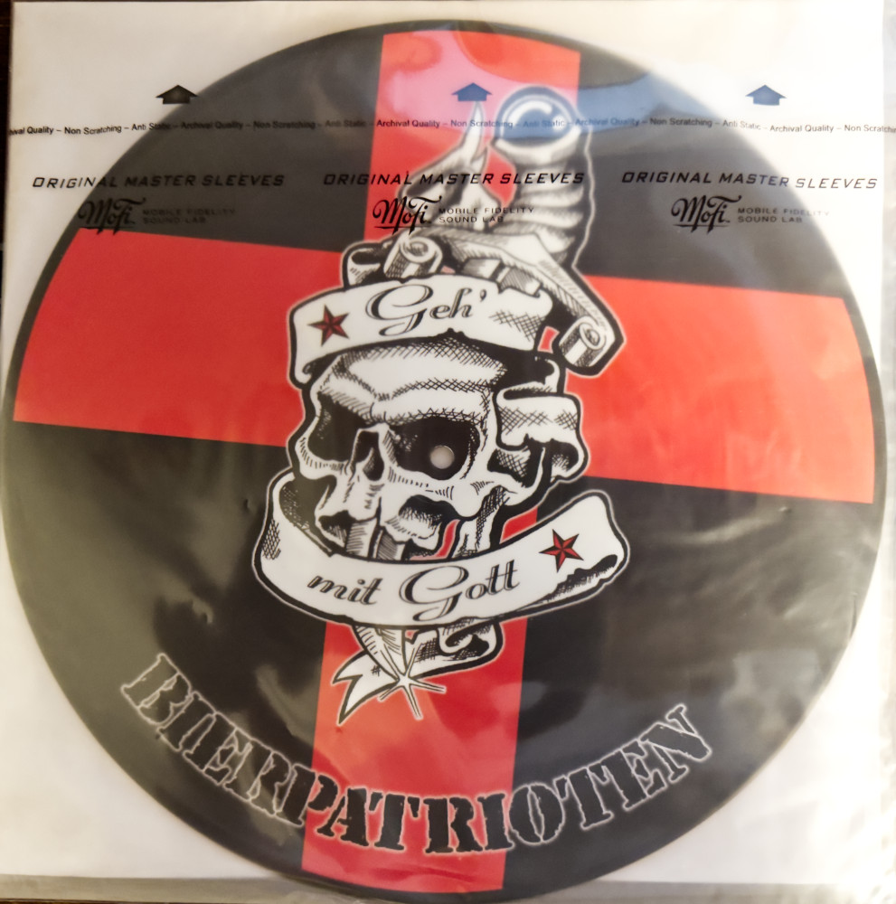 Bierpatrioten - Geh mit Gott - Picture Vinyl 12" - Neuwertig