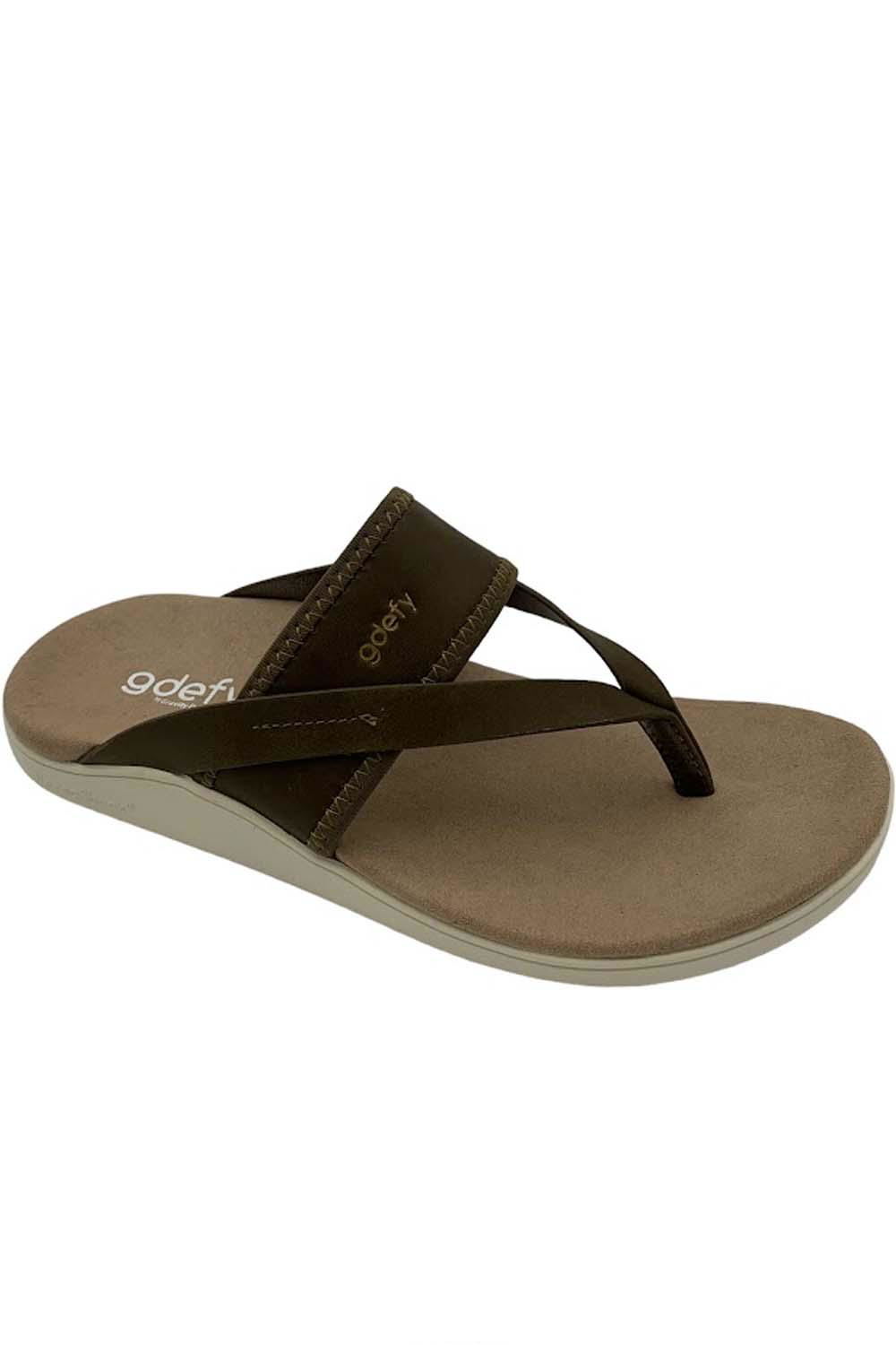 GDEFY VersoShock Ортопедические сандалии-стринги Gimor Olive