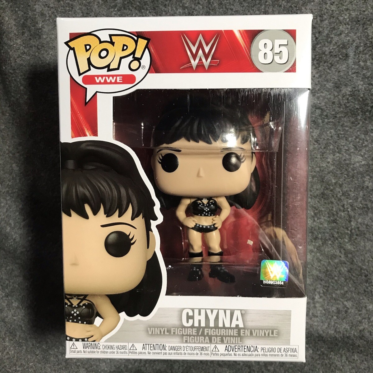 FUNKO POP WWE 85 CHYNA チャイナ Funko Pop! WWE: Chyna #85 Vinyl Figure NON-MINT BOX SEE PICS