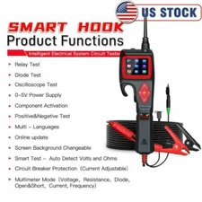 P200 SMART HOOK Powerful Circuit Probe Analyzer Oscilloscope Injector Tester