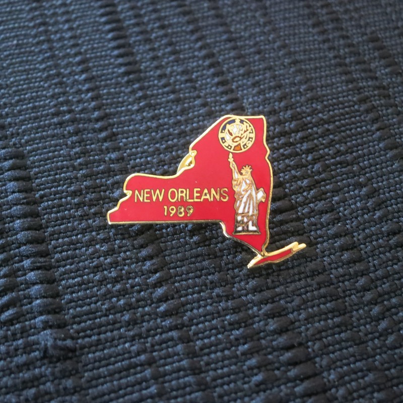ELKS BPOE New York State/New Orleans 1989 Commemorative Tac Pin