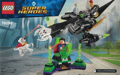 LEGO  Bauanleitung Super Heroes Superman & Krypto Team-Up 76096 NEU