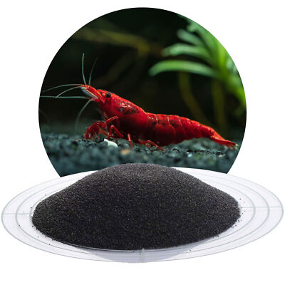 Aquariumsand schwarz 5 kg 0,4-0,8 mm Bodengrund Aquariengrund Sand Aquarium fein