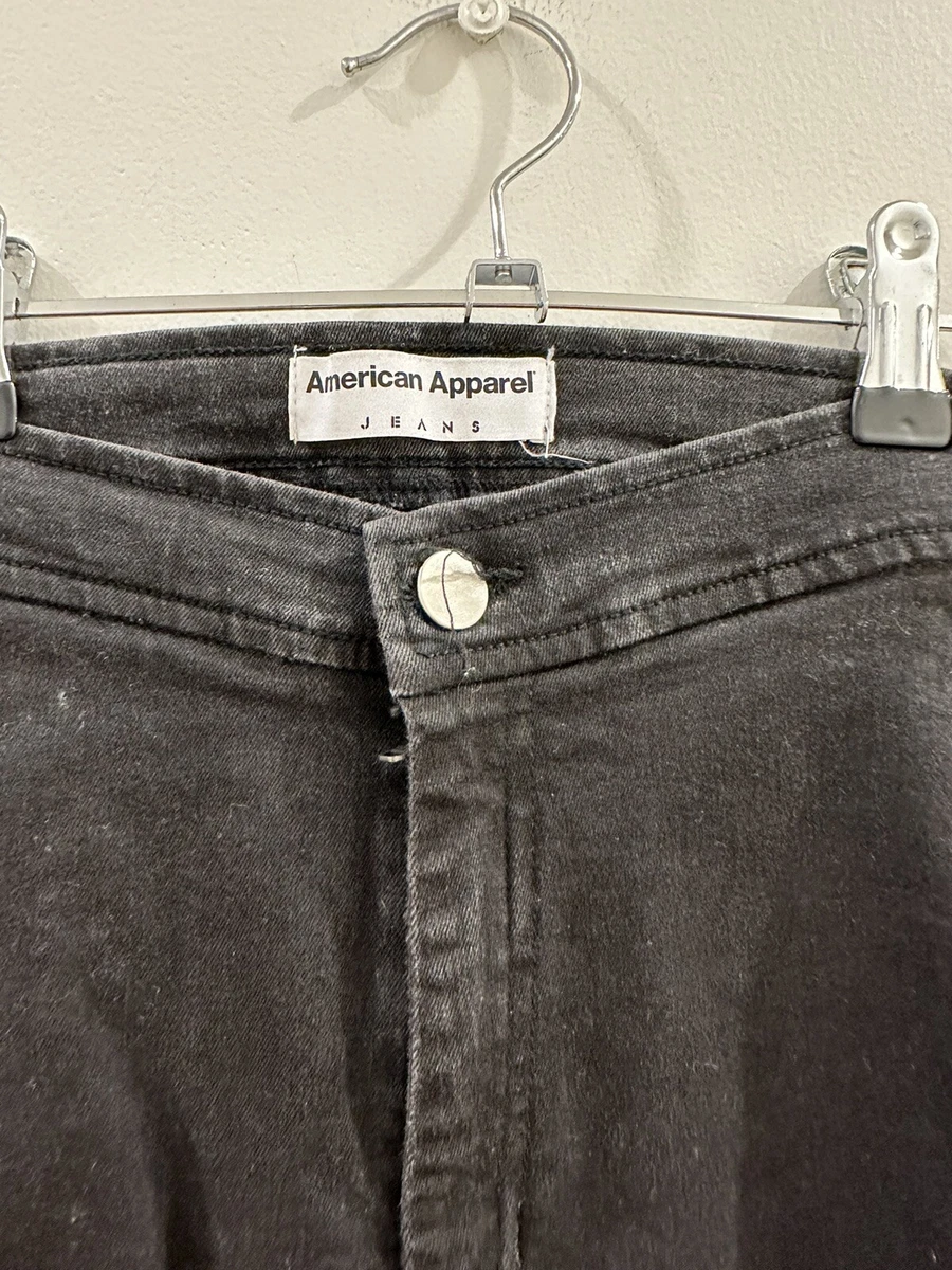American apparel black best sale jeans