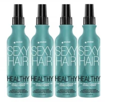Healthy Sexy Hair Soy Tri-Wheat Leave In Conditioner, 8.5 oz (Pack of 4)