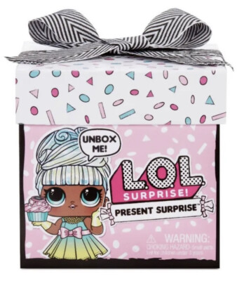 #ad MGA LOL Surprise Present Surprise Doll with 8 Surprises $24.64