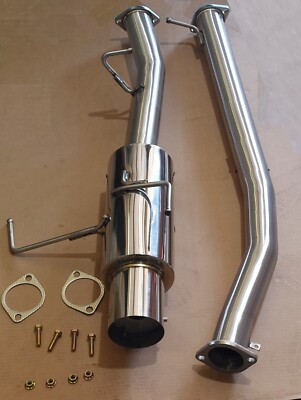 ISR Performance GT Single Exhaust w/ Gaskets FOR Silvia S14 240SX 95-98 (NEW)