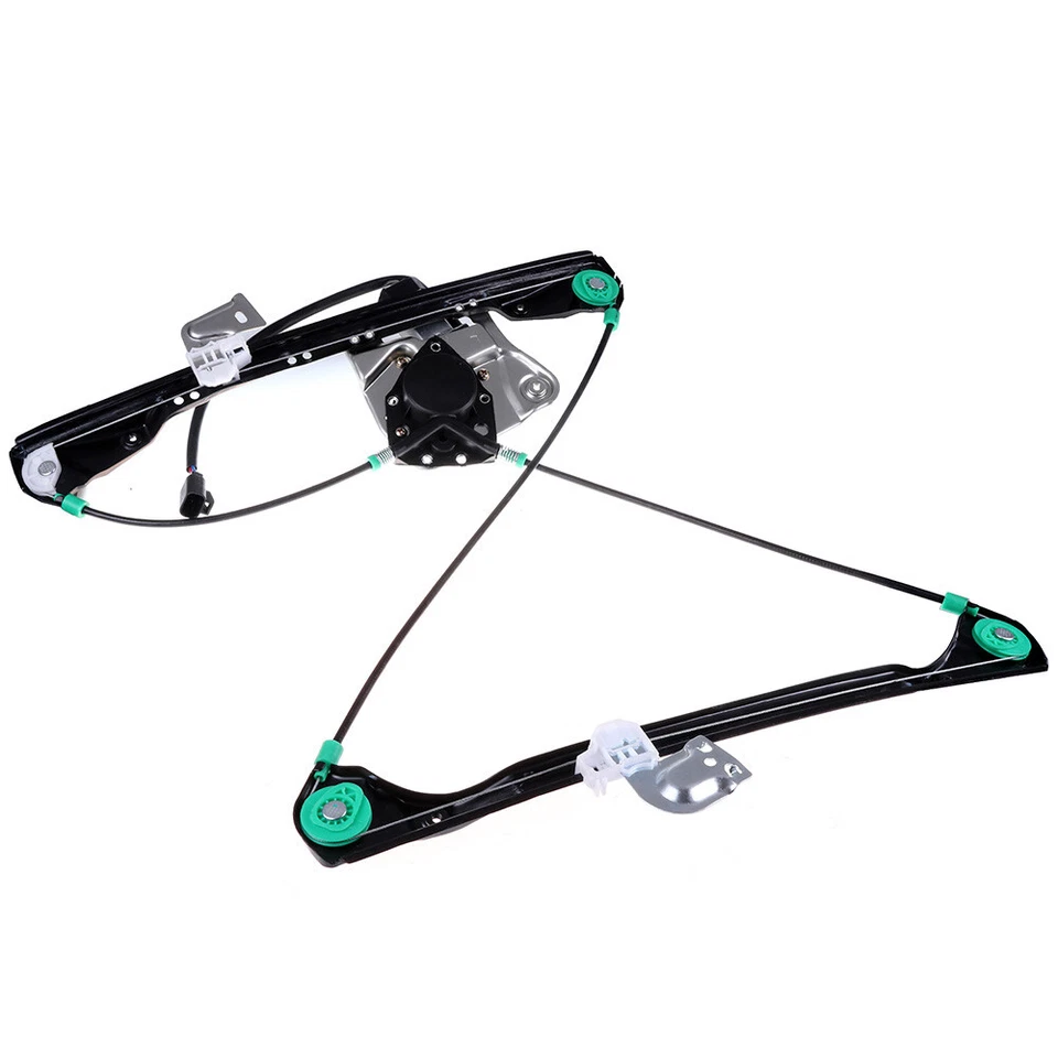 Par de reguladores de ventana eléctrica delanteros con motor Oldsmobile Alero 1999-2004 de 4 puertas Foto 3 de 4