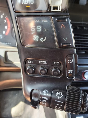 90-96 NISSAN 300ZX Digital A/C Climate Control Panel Wiper Switch Assembly - Picture 11 of 11