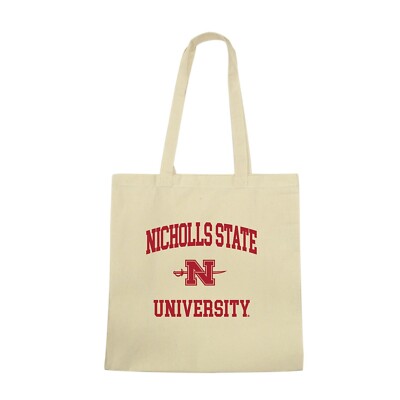 Nicholls State University Colonels NSU Institutional NCAA Team Seal Tote Bag