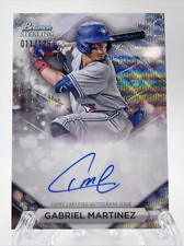 2023 Bowman Sterling Gabriel Martinez Wave Refractor On Card Auto #’d/125!!!