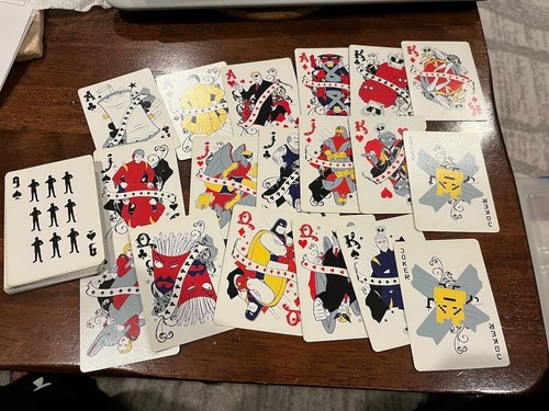 Mazo de cartas para adultos 2004 Aqua Teen Space Ghost Sealab Harvey Birdman - Imagen 3 de 4
