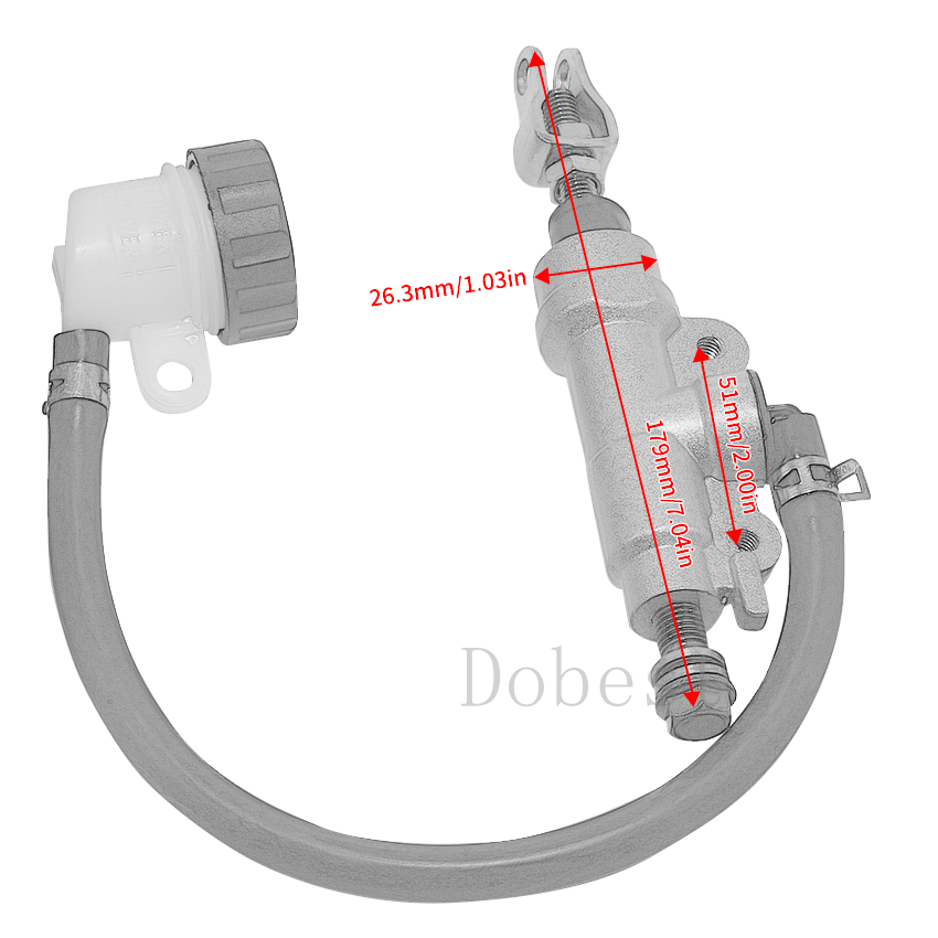 Rear Brake Master Cylinder For Kawasaki KX85 ZRX1200R KLX250 ZRX400