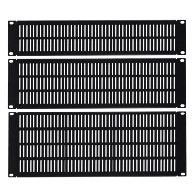 2U or 3U or 4U Vented Blank Rack Mount Panel Spacer 19'' Network Server Cabinet
