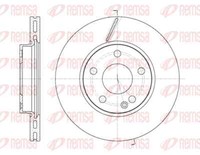 Remsa 2X Bremsscheibe Vorne Ø276Mm BelüFtet FüR Mercedes A-Klasse B-Klasse W169