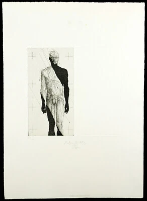 "Nebenerscheinung" 1975. Aquatinta Franz Anatol WYSS (*1940 SUI), handsigniert - Bild 1 von 3