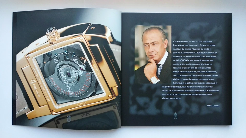 Catálogo Reloj De GRISIGONO Fleurier Colección Perfecto Estado 2007 Foto 2 de 4