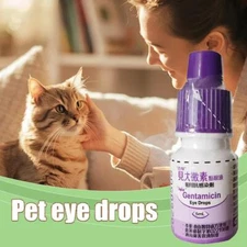 #.Gentamicin Eye Care Drops for Pets Tear Stains Cleaning Drops