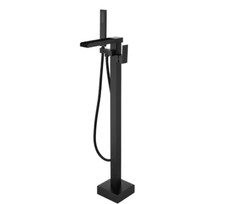 BWE Single-Handle Freestanding Floor Mount Roman Tub Faucet Bathtub Filler NEW