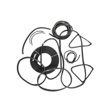 Kit completo guarnizioni cristalli vetri e carrozzeria per Fiat 500 F R d'epoca