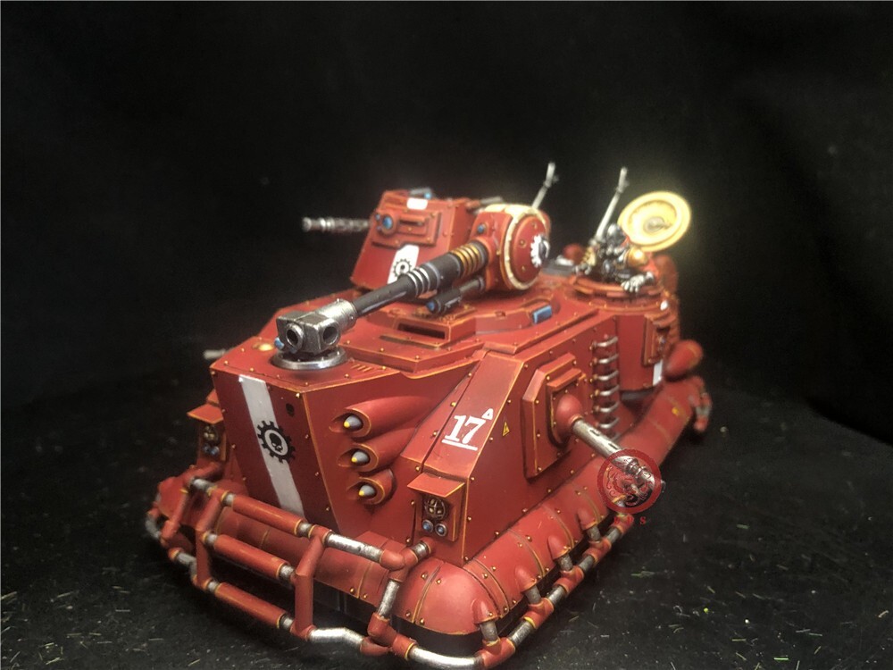 Warhammer 40K DPS painted Adeptus Mechanicus Skorpius