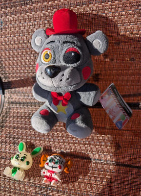 Funko Five Nights at Freddy's Figure and Plush lot Lefty Pizzeria Simulator NWT 