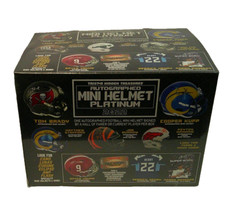 2022 Tristar Hidden Treasures Platinum Autographed Football Mini-Helmet Sealed
