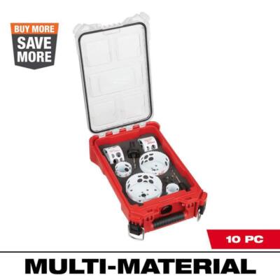Hole Dozer Bi-Metal General Purpose Hole Saw Set with PACKOUT Compact Organizer