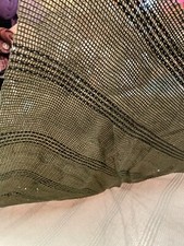 TESSUTO IN  COTONE A RETE LAVORATO ART 2074 24B DA STOCK SCONTI   PREZZO AL MT