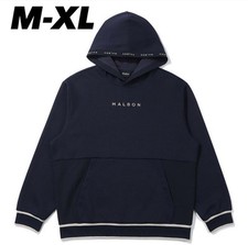 Malbon Golf Hoodie Menswear Hoodies Long Sleeve Tops Navy From Japan M-XL