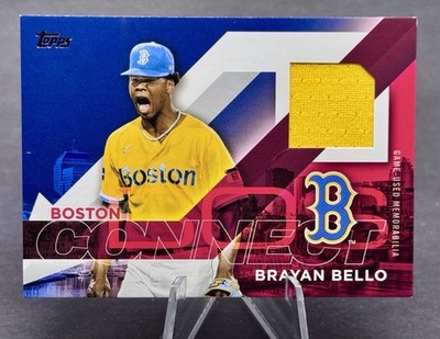 2024 Topps Series 2 - Brayan Bello City Connect Swatch Collection #CC2-BB