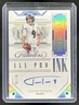 2023 Panini Flawless Justin Tucker All Pro Ink Silver Auto #/20 Ravens