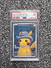 POKÉMON PIKACHU WITH GREY FELT HAT Van Gogh SVP 085 PSA 9