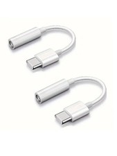USB-C Type C to 3.5mm AUX Headphone Jack Adapter For iPhone 16/17/Android Phone