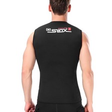 3mm Neoprene Wetsuit Top Vest Thermal Warm Sleeveless Vest For Diving WPYP