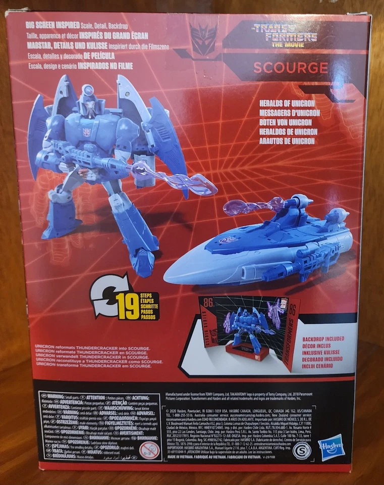 Transformers Studio Series Scourge MISB - Image 2 of 4