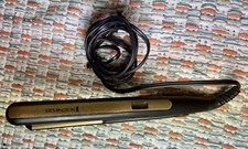 Remington Hair Straightener Flat Iron Black Gold Plates Styling Tool