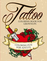 Speedy Publishing Llc | Tattoo Coloring Book For Grownups - Coloring Fun For...