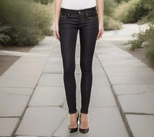 Image of New REPLAY  W 28 Women's LUZ Skinny Fit Dark Indigo Jeans - WX689 BNWT RRP £125