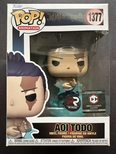 Funko Pop! Vinyl Jujutsu Kaisen Aoi Todo #1377 Chalice Exclusive