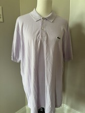 Lacoste Classic Fit Men's Purple Polo Shirt Short Sleeve Cotton XXL
