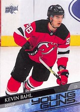 Kevin Bahl 2020-21 Upper Deck Young Guns #720 New Jersey Devils