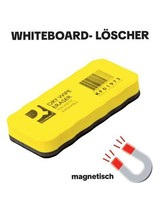 Magnetisch Whiteboard Tafelwischer LöScher Reiniger Schwamm Q- Connect KF01973