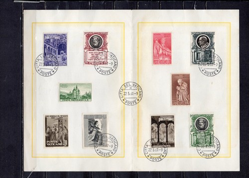 VATICAN CITY. COLLECTION BUILDER OF 85 STAMPS + 2 SOUVENIR SHEETS + BROCHURE - Picture 4 of 4