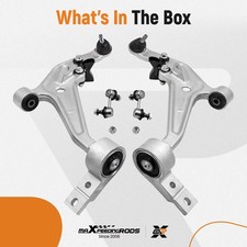 2X QUERLENKER + 2X KOPPELSTANGE VORNE LINKS + RECHTS  FÜR NISSAN X TRAIL T30