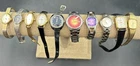 Lot of 10 Vintage Quartz Womens Wrist Watches, Waltham, Fossil, Timex + More